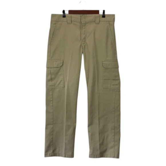 Dickies Other - Dickies Cargo Pants Men’s 36x32‎ Green Relaxed Fit Straight Leg Workwear Utility
